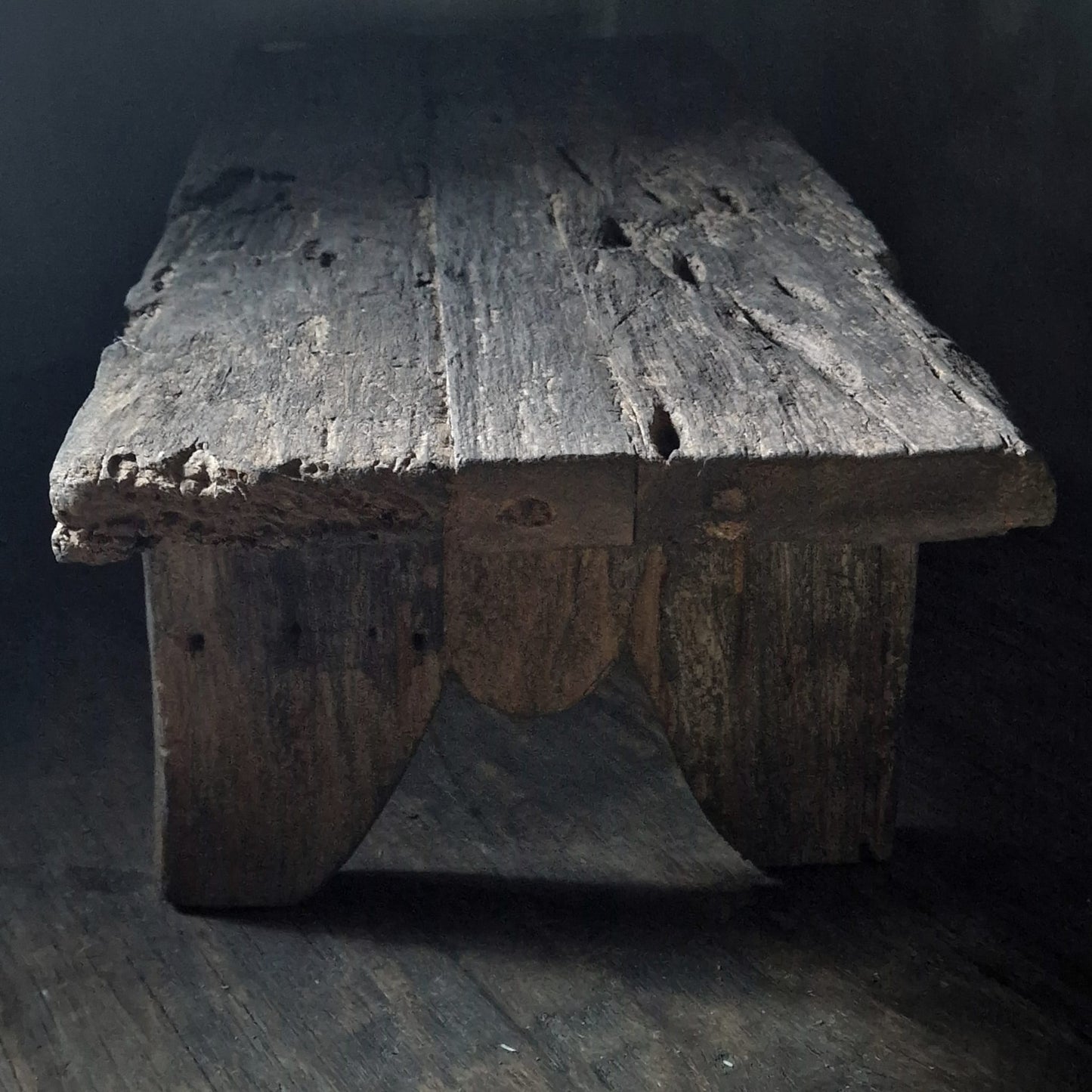 Houten Voetenbankje