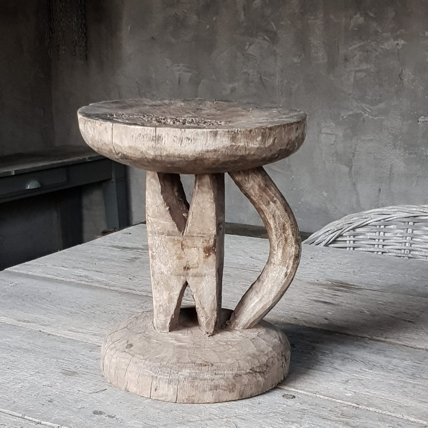 Houten Krukje Zimbabwe #1