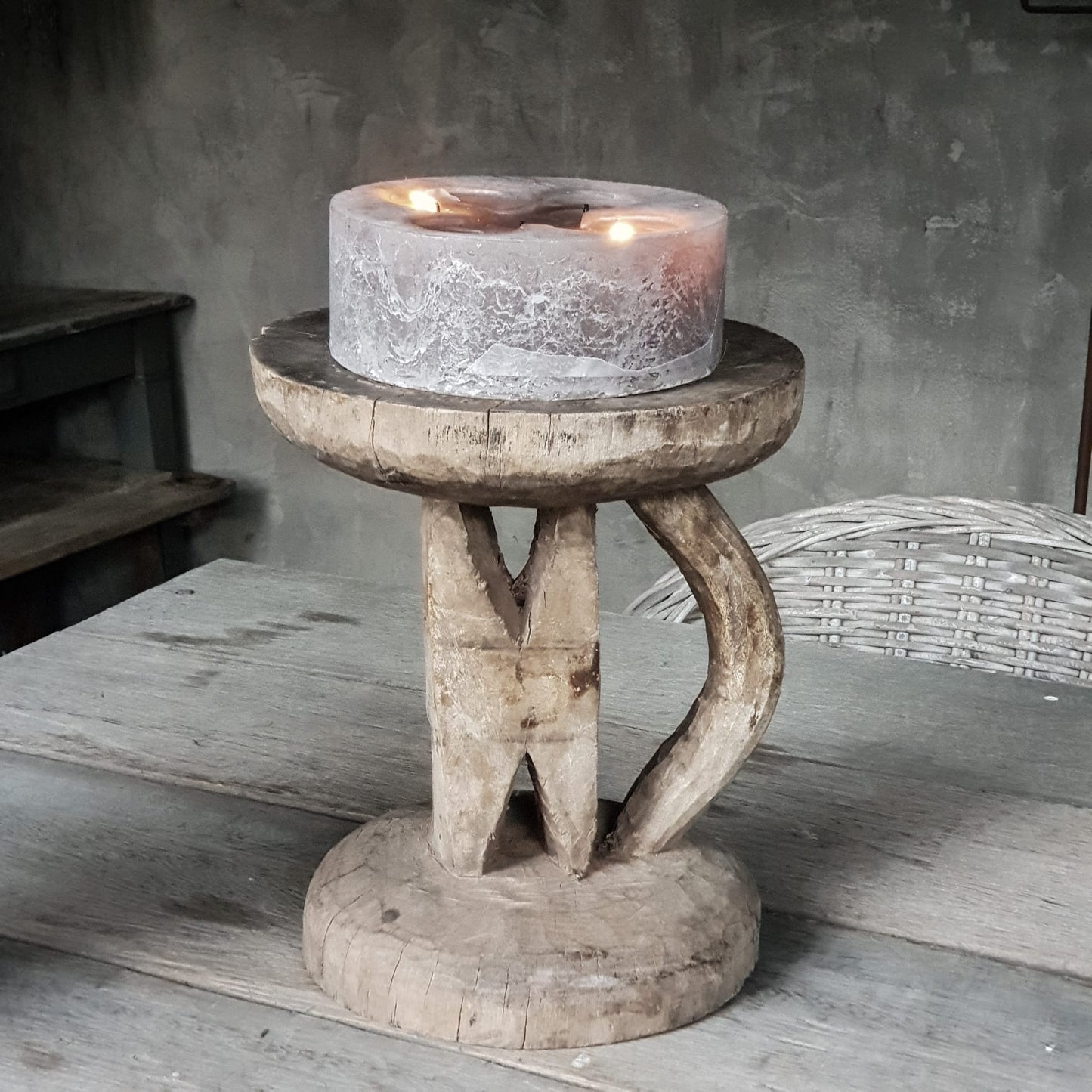 Houten Krukje Zimbabwe #1