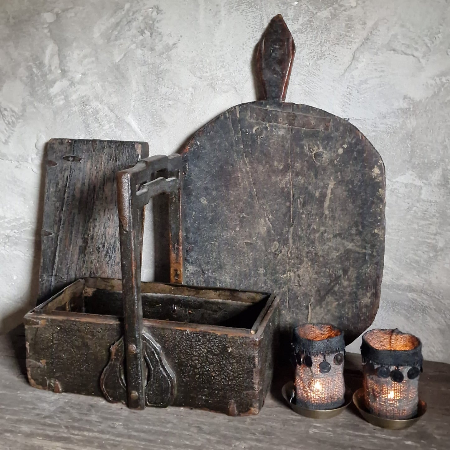 Houten Chinese Lunchbox