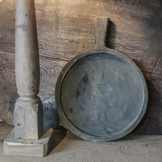 Ronde Plank met Steel