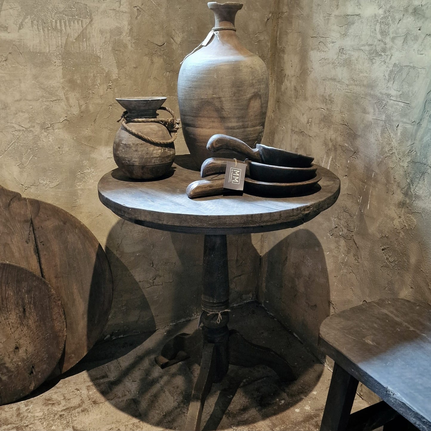 Wijntafel Old Barn (Ø60 cm)