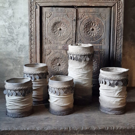 Windlichtcover Muntjes Ecru #3 MM ORIGINALS