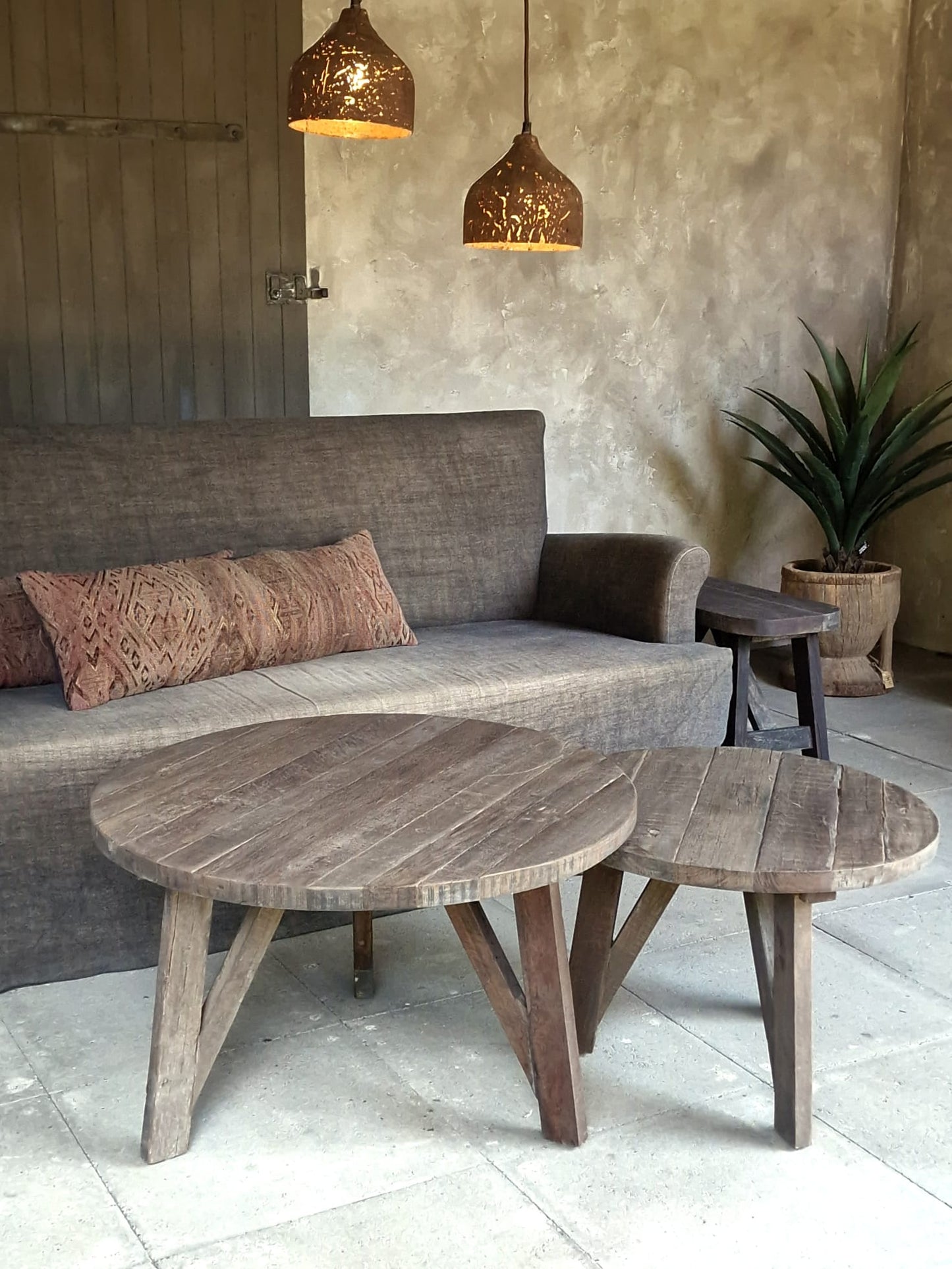 Driftwood set Salontafeltjes