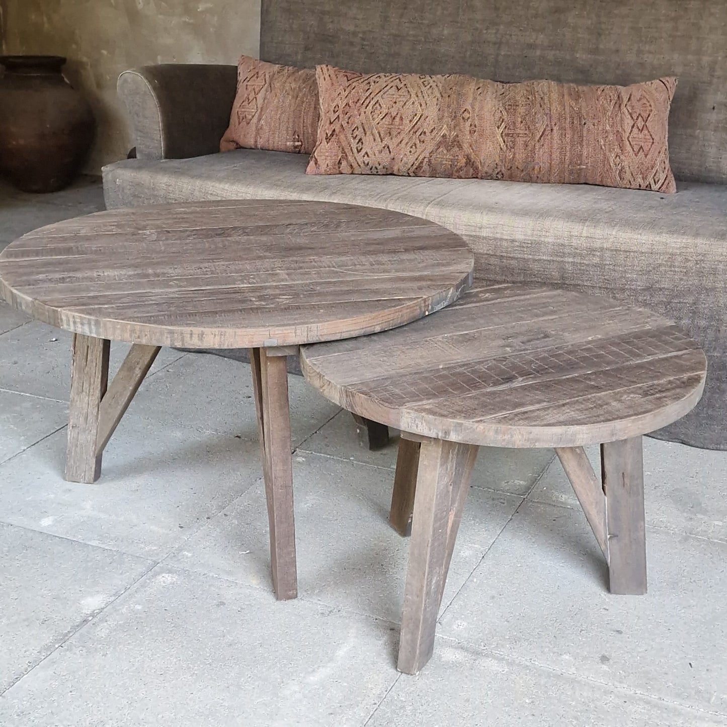 Driftwood set Salontafeltjes