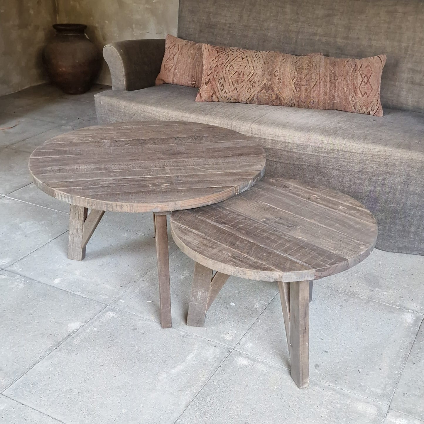 Driftwood set Salontafeltjes