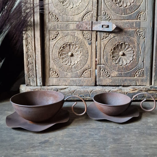 Metalen Kop en Schotel #2