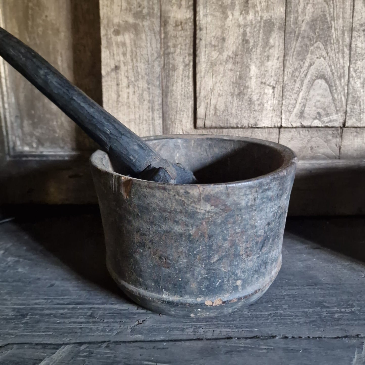 Oud Houten Kom #3