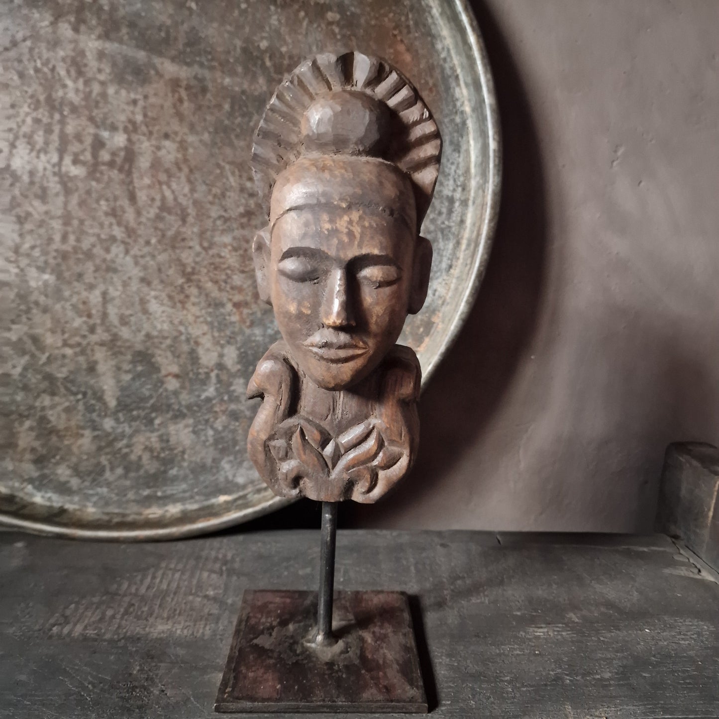 Antiek Tempelfragment Nepal
