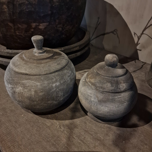 Potje Vergrijsd Hout #1