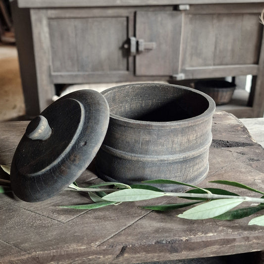 Houten Potje Vergrijsd #1