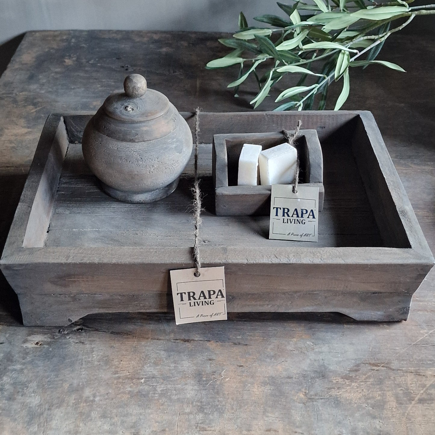 Houten Tray