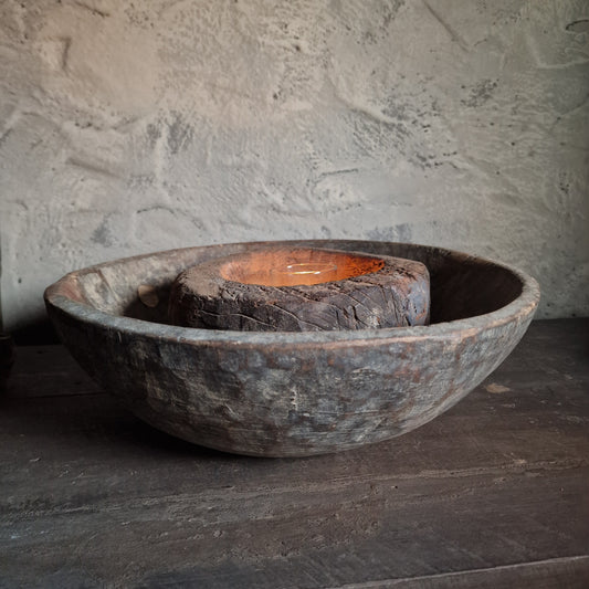 Robuust Houten Kom
