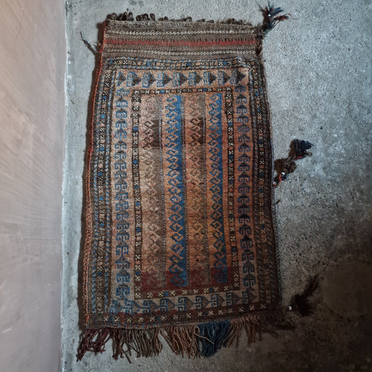 Antieke Nomadische Opbergzak