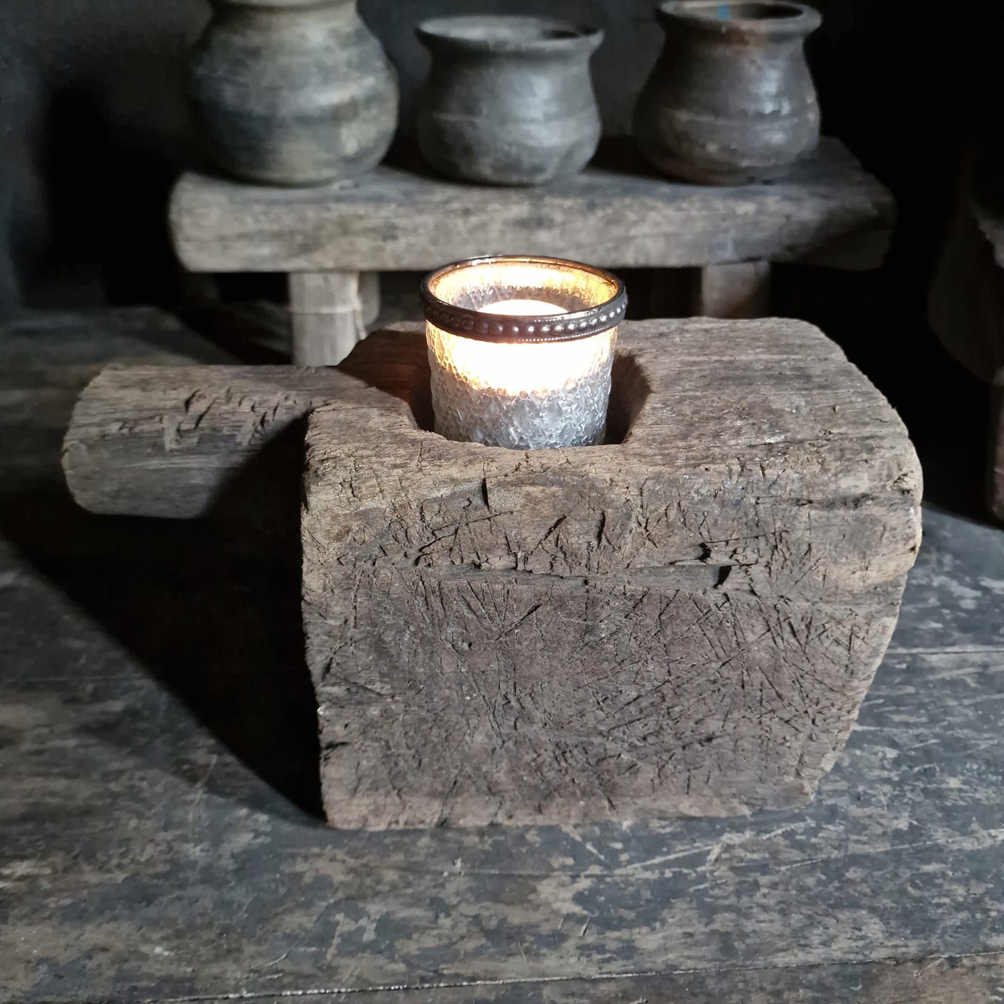 Vijzel met Handvat