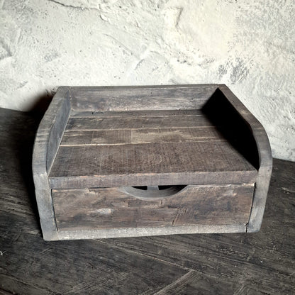 Houten Gruttersbak met Lade