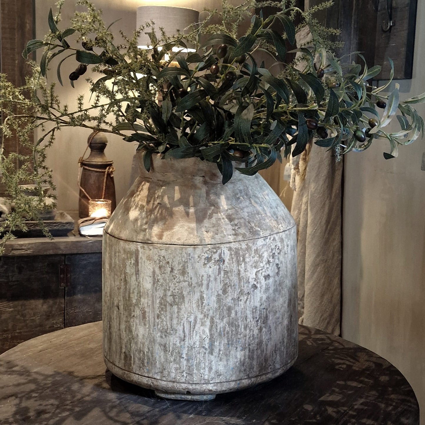Houten Naga Pot