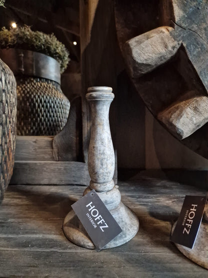 HOFFZ Houten Kandelaar