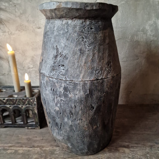 Houten Naga Pot