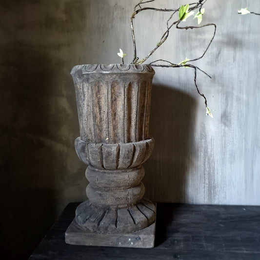 Houten Vaas