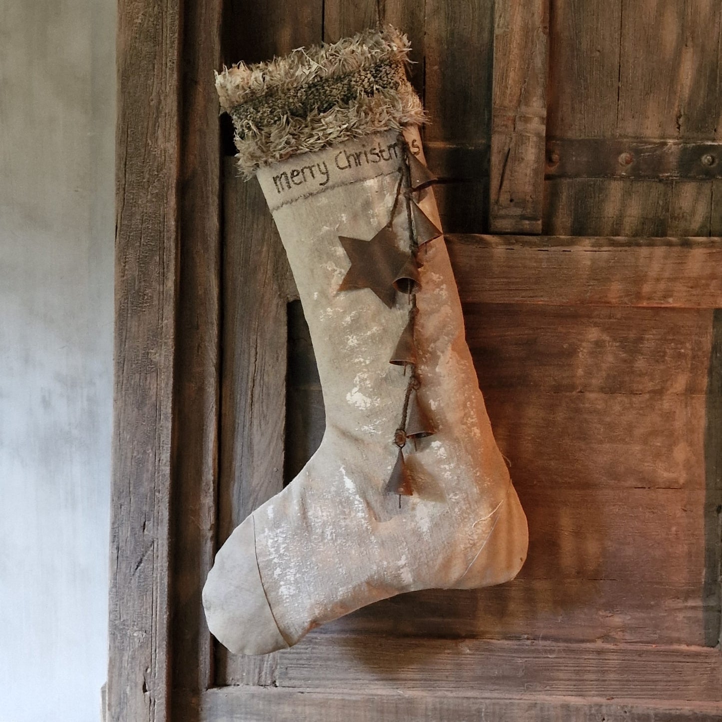 Kerstsok Beige/Grijs MM ORIGINALS