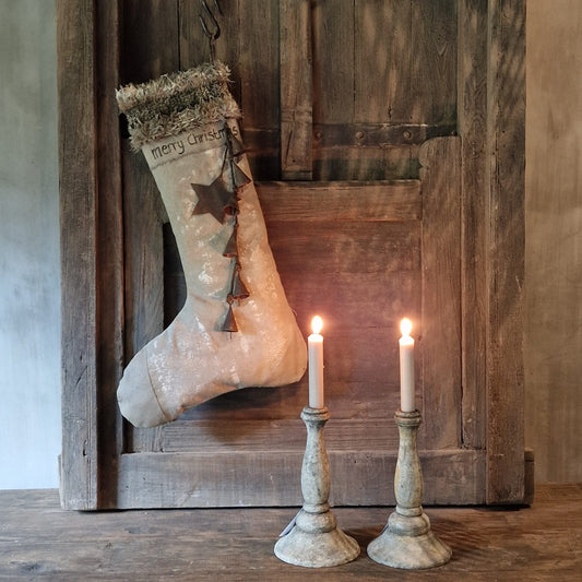 Kerstsok Beige/Grijs MM ORIGINALS