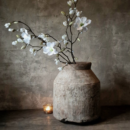 Kunsttak Magnolia in Bloei