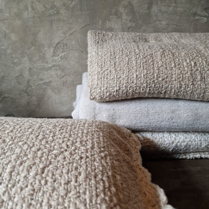 Kussen Grof Katoen Beige