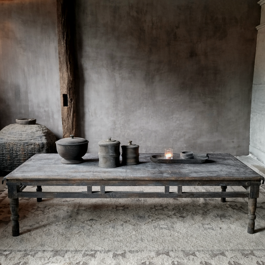 Unieke Salontafel Vergrijsd Hout