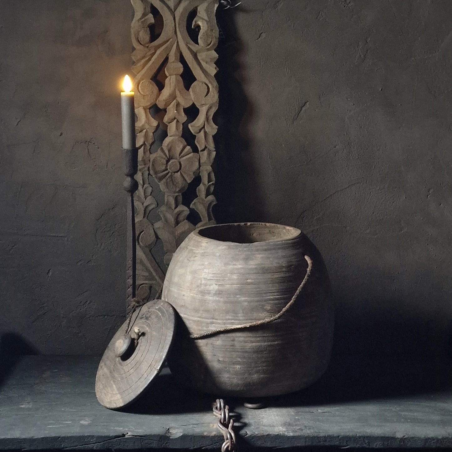 Nepalese Bolpot met Deksel