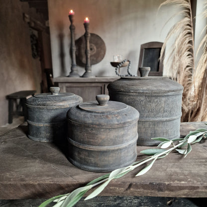 Houten Potje Vergrijsd #3