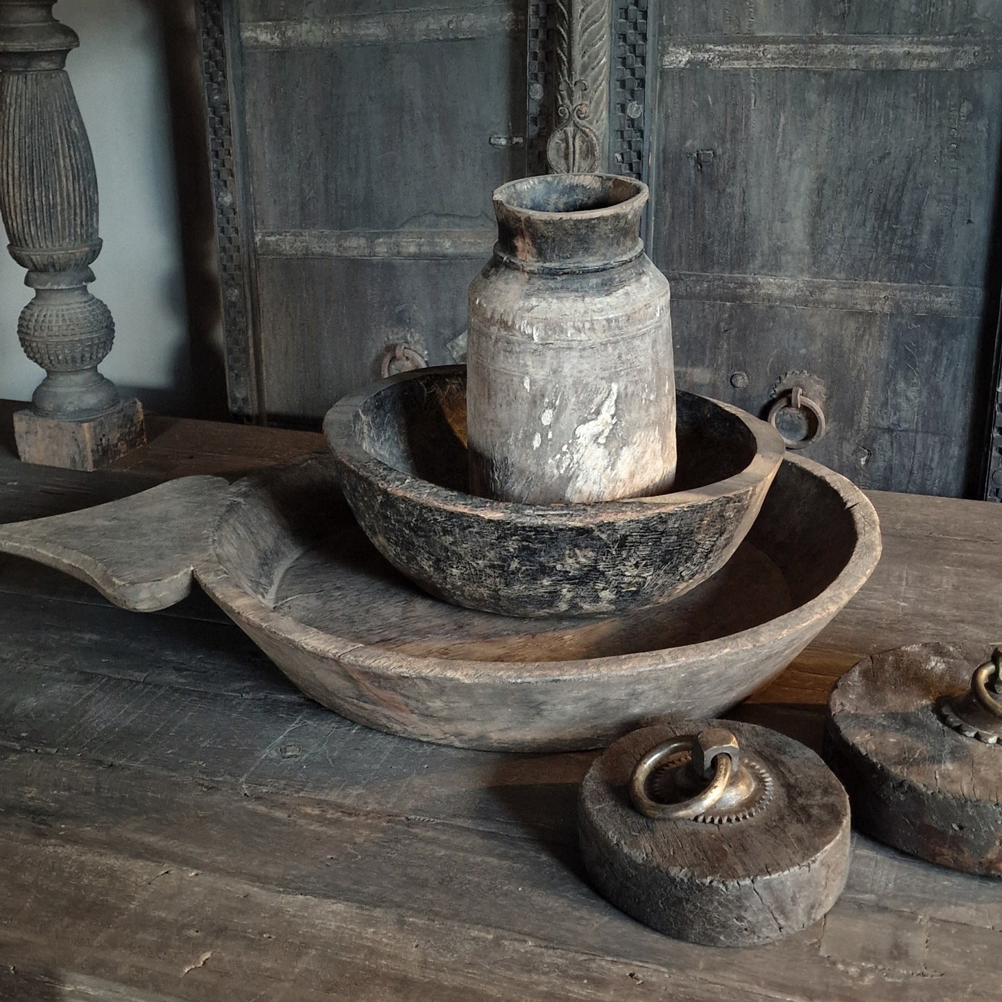 Houten Schaal Handvat XL