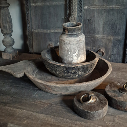 Houten Schaal Handvat XL