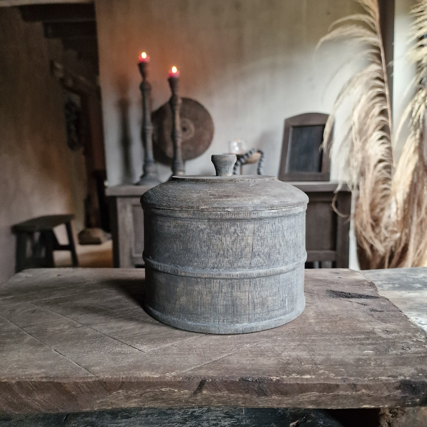 Houten Potje Vergrijsd #3