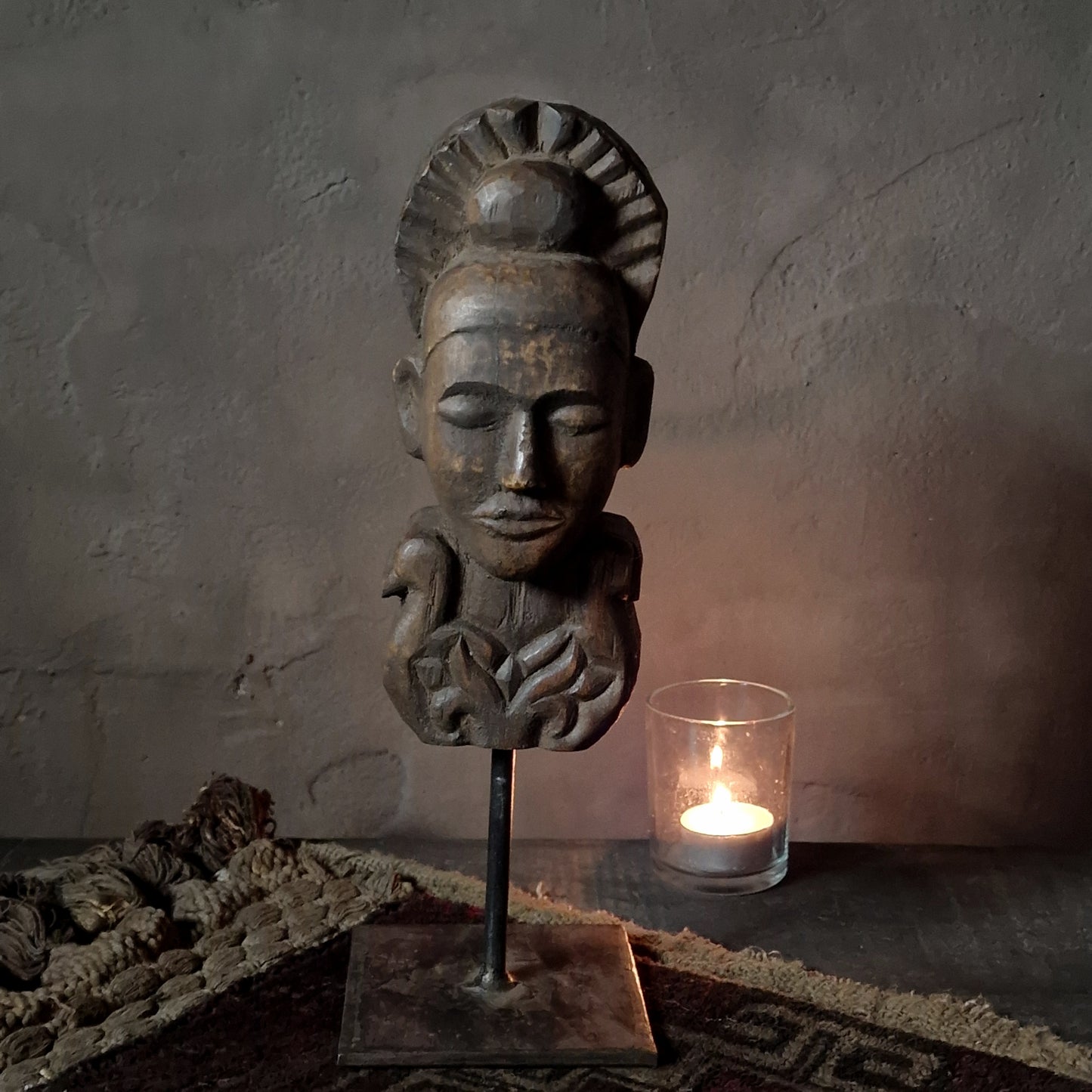 Antiek Tempelfragment Nepal