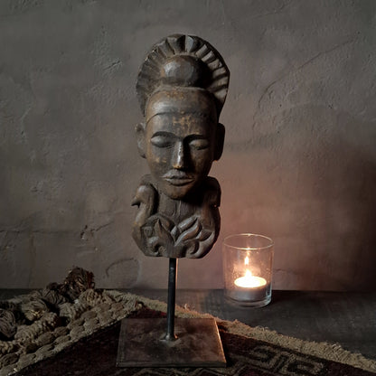 Antiek Tempelfragment Nepal