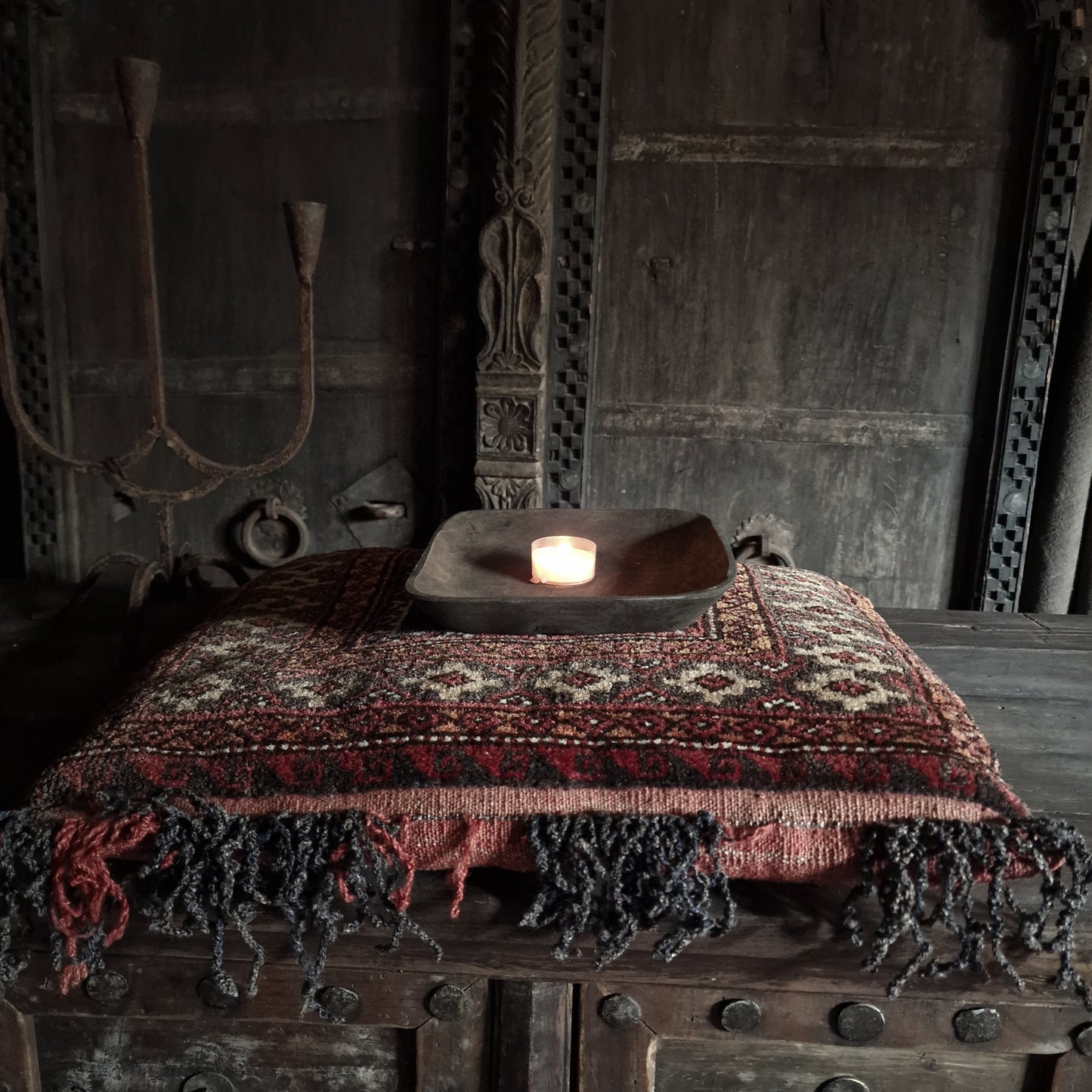 Vintage Tapijtkussen