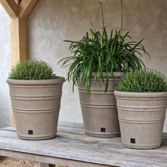 Buitenpot S 36x36cm AURA PEEPERKORN