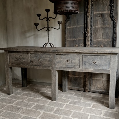 Sidetable 4 Lades AURA PEEPERKORN