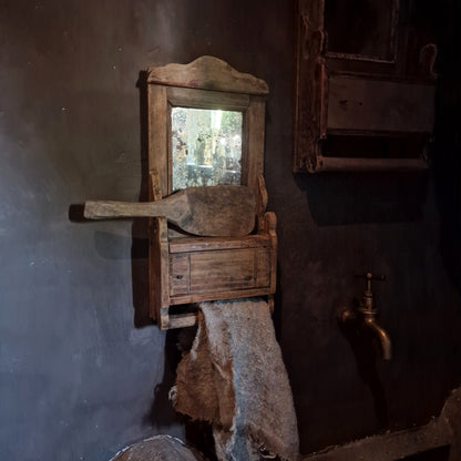 Antiek Barber Mirror India MM SELECTED