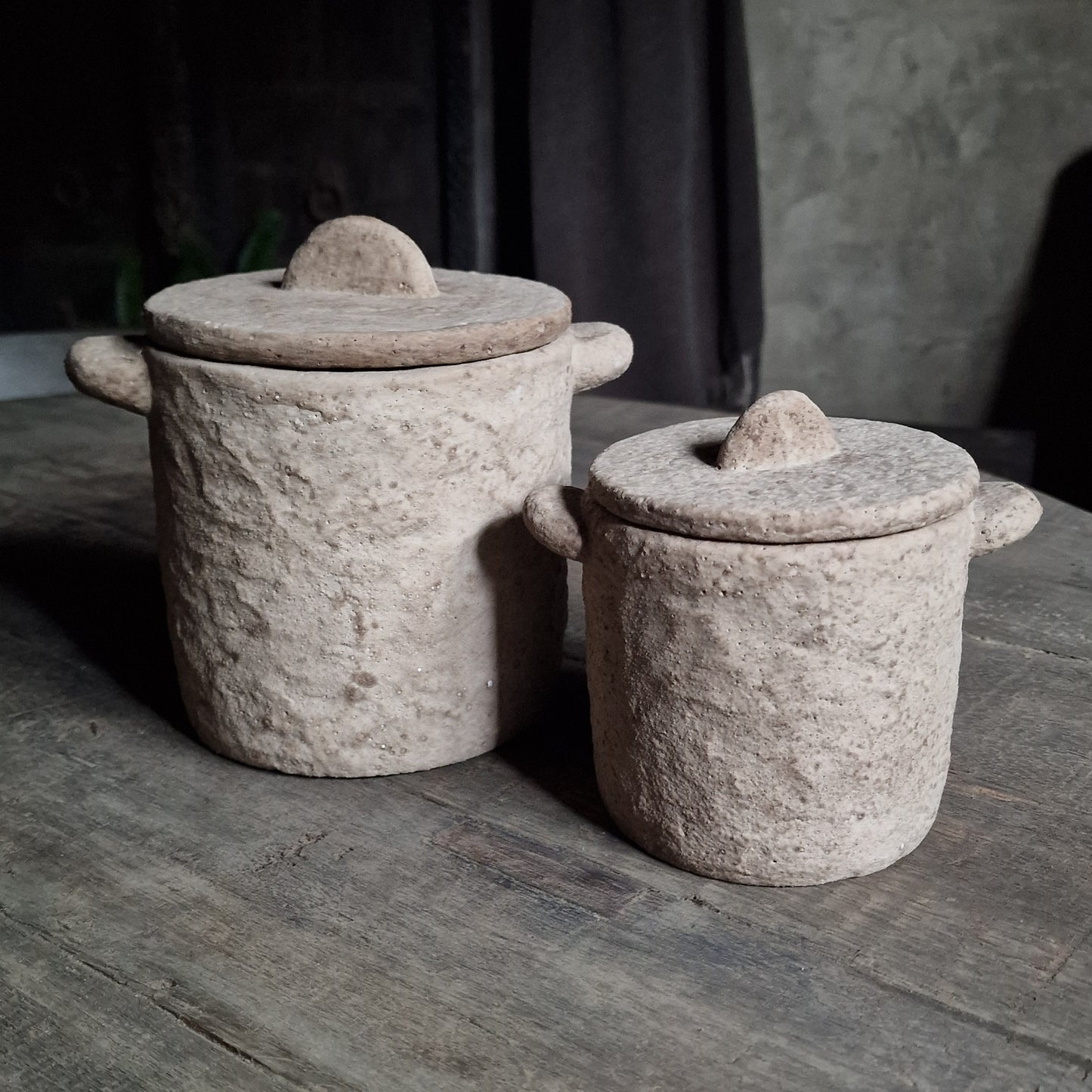 Pot Met Deksel L Leem