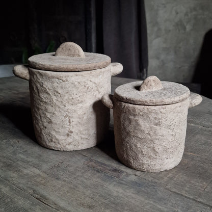 Pot Met Deksel L Leem