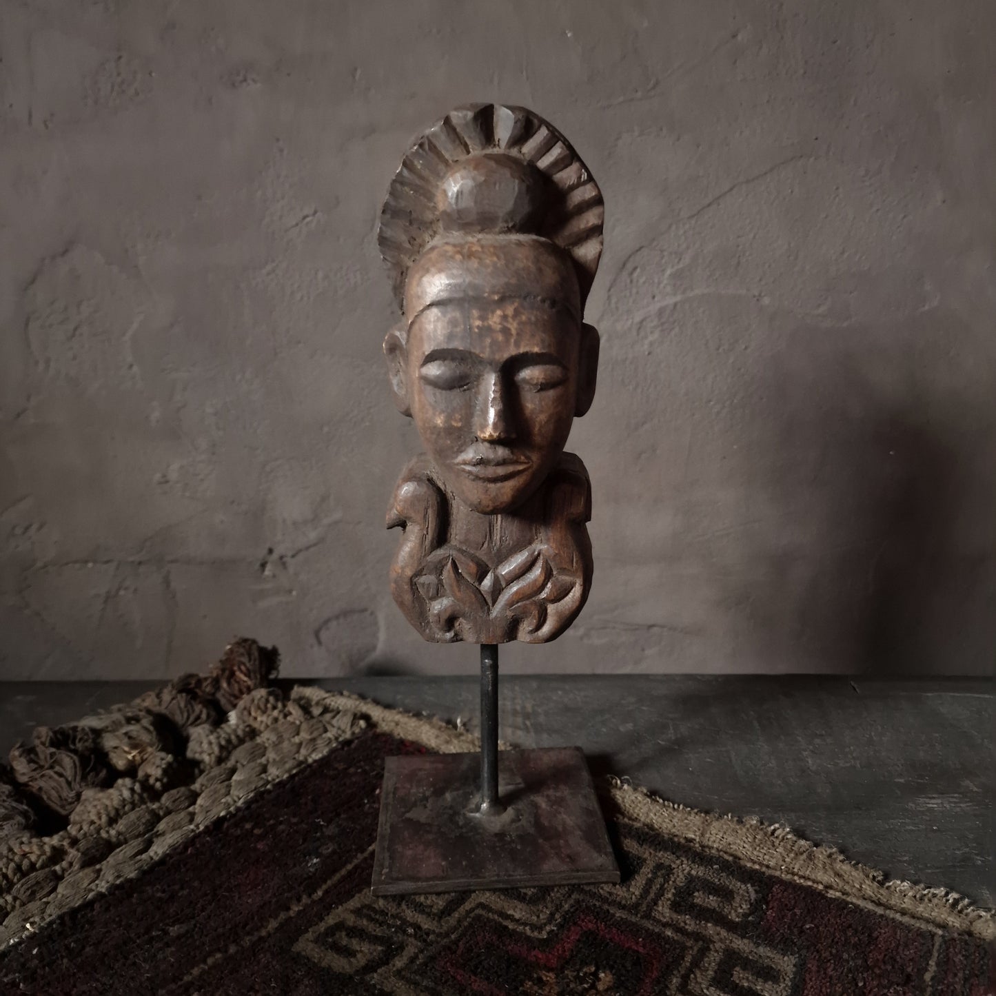 Antiek Tempelfragment Nepal