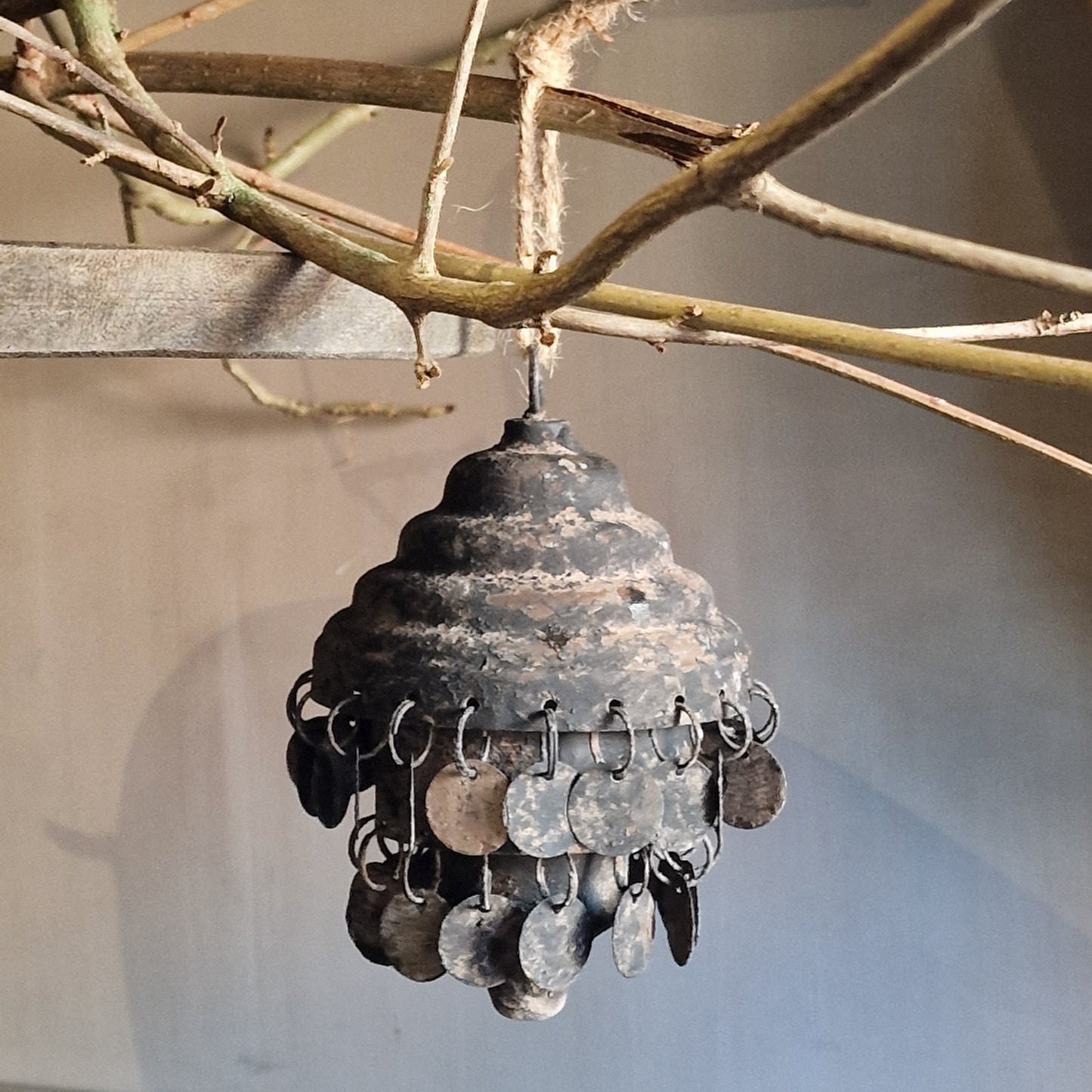 Ornament Hout Muntjes