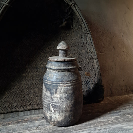 Nepalese pot met deksel HOFFZ INTERIOR