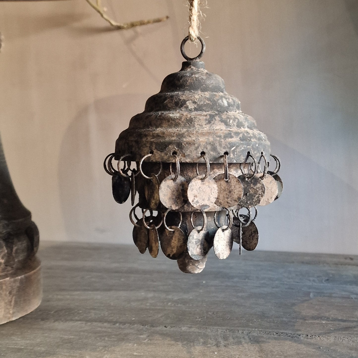 Ornament Hout Muntjes