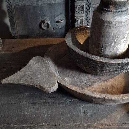 Houten Schaal Handvat XL