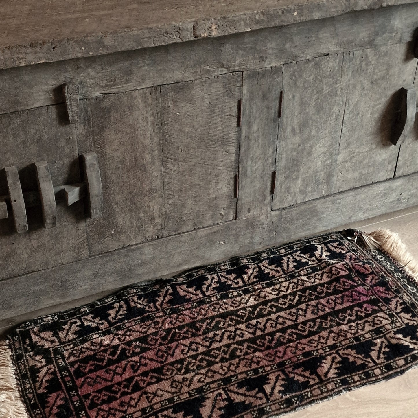 Vintage Handgeknoopt Tapijt