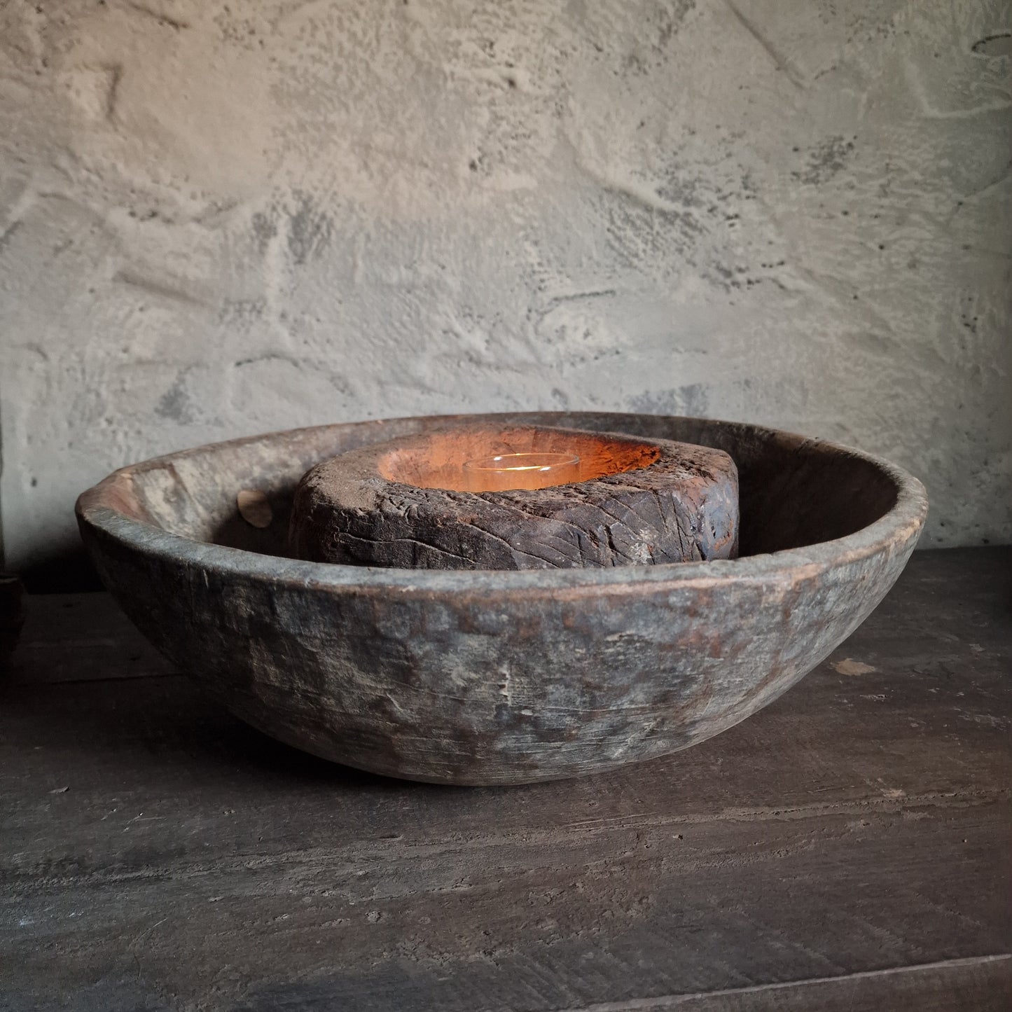 Robuust Houten Kom