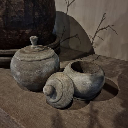 Potje Vergrijsd Hout #1